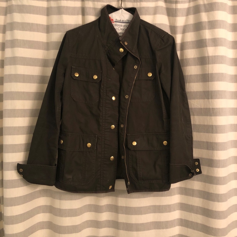 Jcrew Sz XS Relaxed Boyfriend Field Jacket
